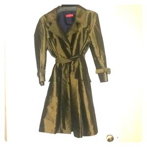 Lavia trench coat, cooper/gold